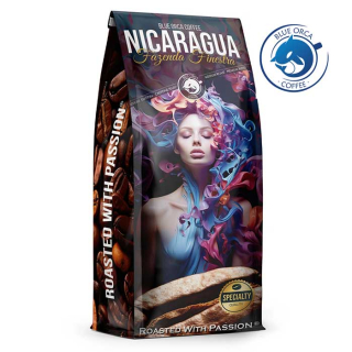 ZRNKOVÁ KÁVA  Blue Orca Fusion Nicaragua Fazenda Finestra 1 kg Arabica/Robusta (75/25 %)