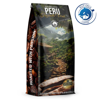 ZRNKOVÁ KÁVA Blue Orca Fusion Peru Fazenda Verde 1 kg Arabica/Robusta (75/25 %)