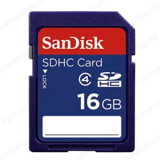 Pamäťová karta SD 16 GB