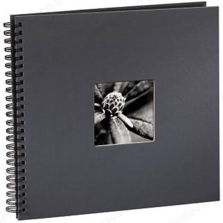 Špirálový fotoalbum šedý 300 foto