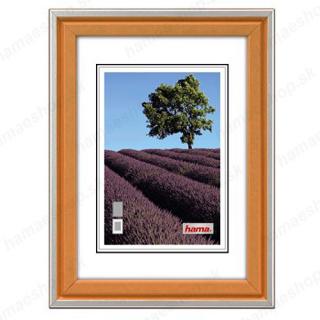 Drevený rámik 10x15 Provence oražový