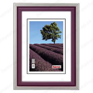 Drevený rámik 13x18 Provence fialový
