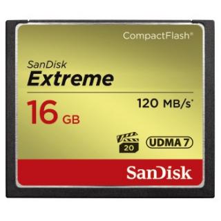 SanDisk Extreme CF 120MB/s 16GB