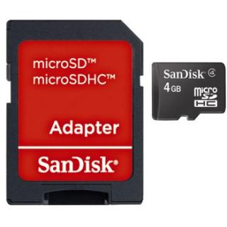 SanDisk microSDHC Card 4GB