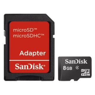 SanDisk microSDHC Card 8GB