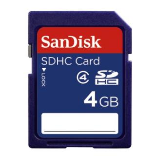 Pamäťová karta SD 4 GB