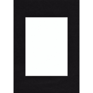 Pasparta 40x50 cm čierna