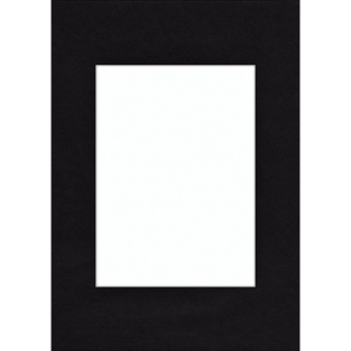 Pasparta 60x80 cm čierna