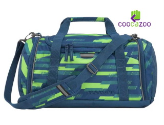 Športová taška Coocazoo Lime Stripe