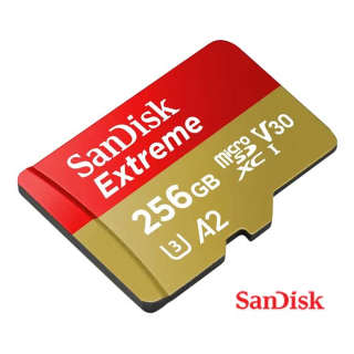 SanDisk microSDXC 256 GB prenosová rýchlosť 190 MB/s + Adapter