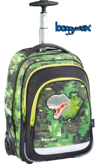 Školská taška na kolieskach Dinosaurus